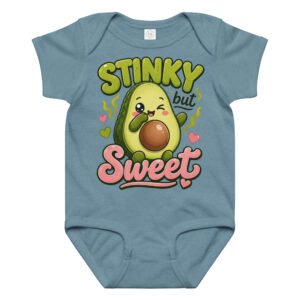 Stinky But Sweet Baby jersey bodysuit
