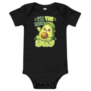 I'm The New Guy Baby short sleeve one piece