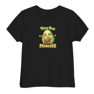 Tiny But Fearless Toddler Jersey T-Shirt