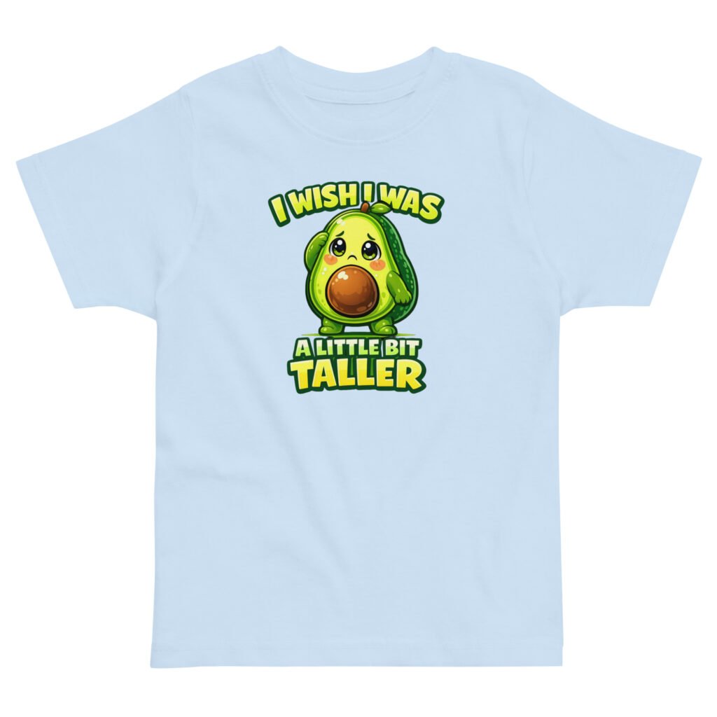 I Wish I Was A Little Taller Toddler jersey t-shirt