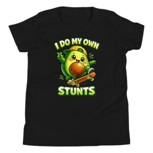 I Do My Own Stunts Youth Short Sleeve T-Shirt