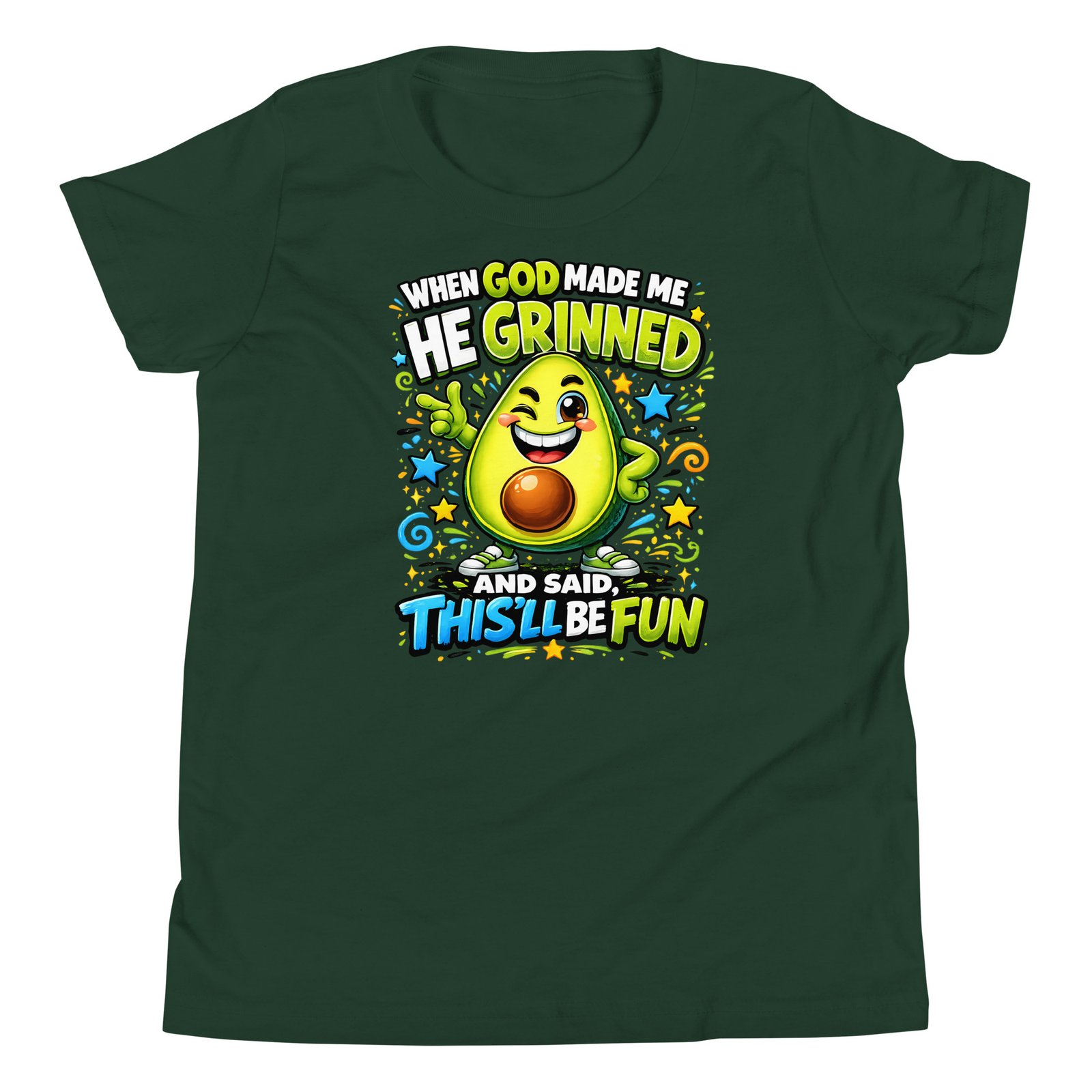 This'll Be Fun Youth Short Sleeve T-Shirt - Image 4