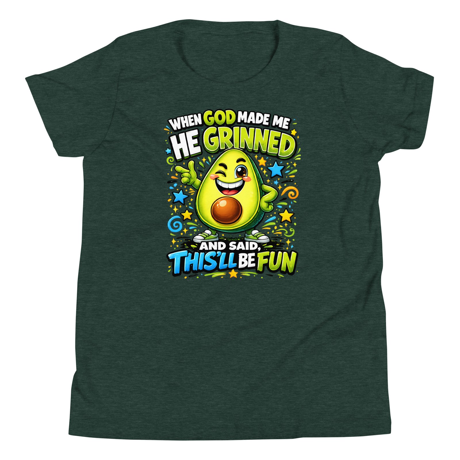 This'll Be Fun Youth Short Sleeve T-Shirt - Image 9